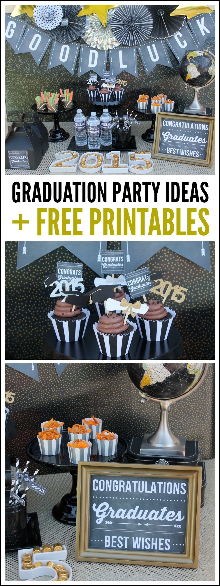 Ideas For Table Decorations For Graduation Party
 Graduation Party Ideas Free Printables