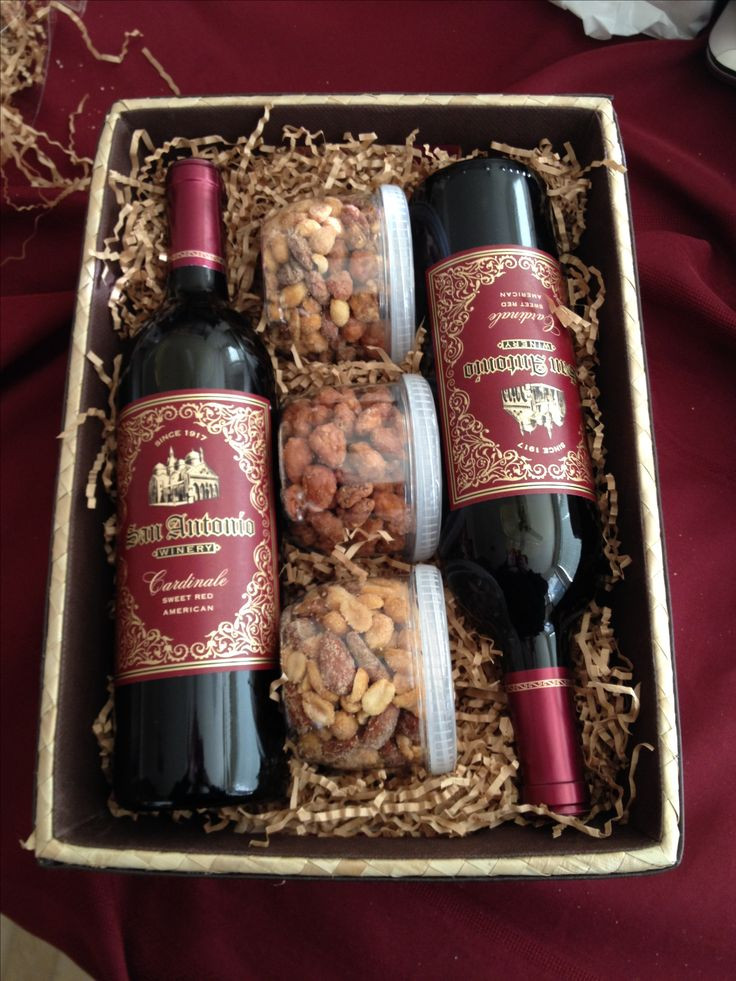Ideas For Wine Gift Baskets
 Wine Gift Basket Nuts are a good idea to add to the wine
