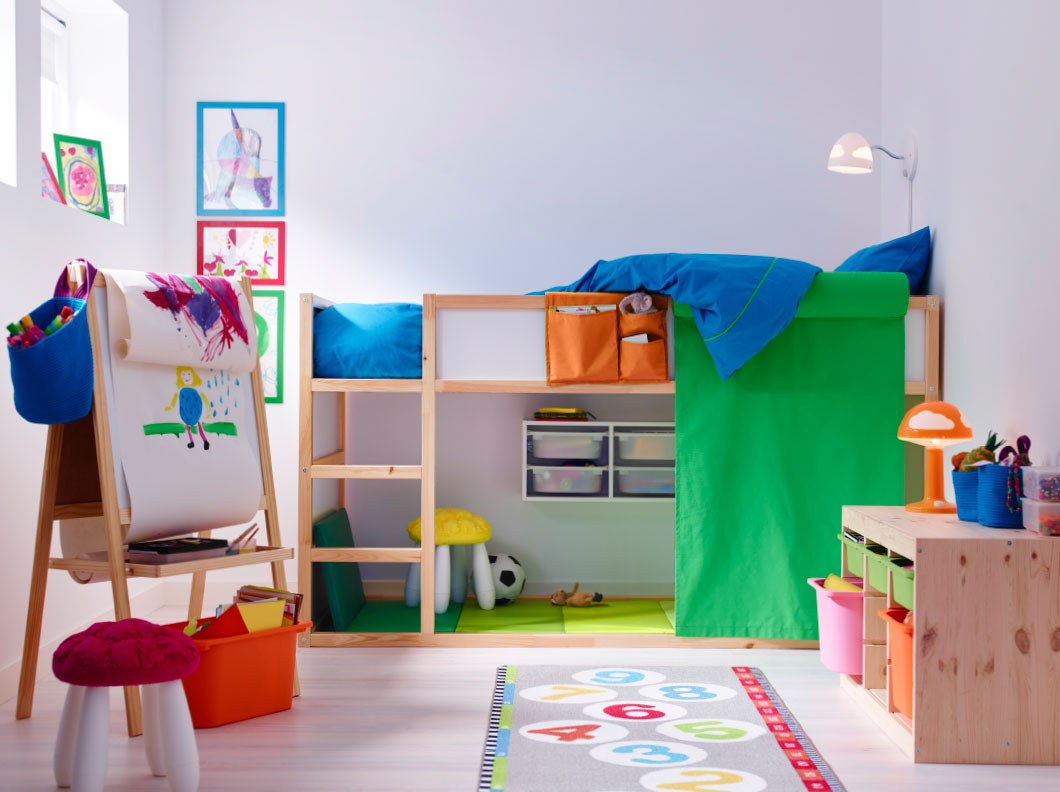 Ikea Kids Bedroom Ideas
 IKEA Kids Loft Bed A Space Efficient Furniture Idea for