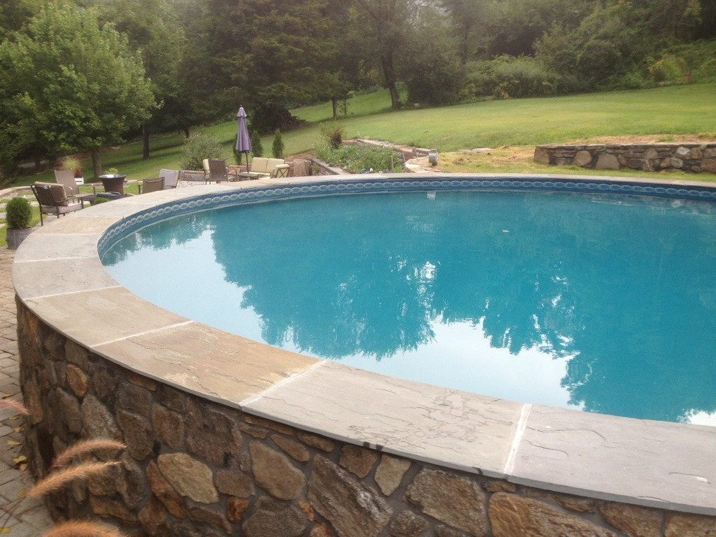 Image Of Above Ground Pool
 of Ground Swimming Pools