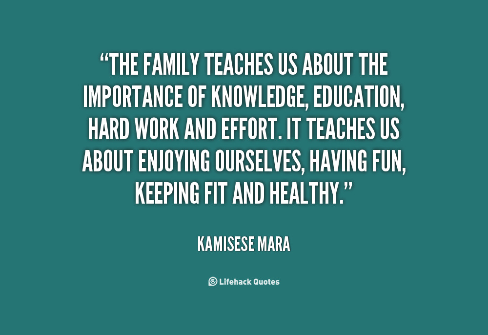 Importance Of Family Quotes
 Quotes about Importance of family time 10 quotes
