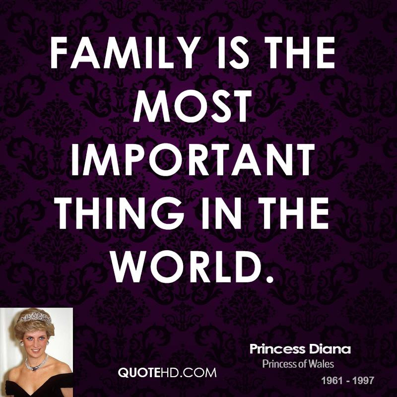 Importance Of Family Quotes
 Family Is Most Important Quotes QuotesGram