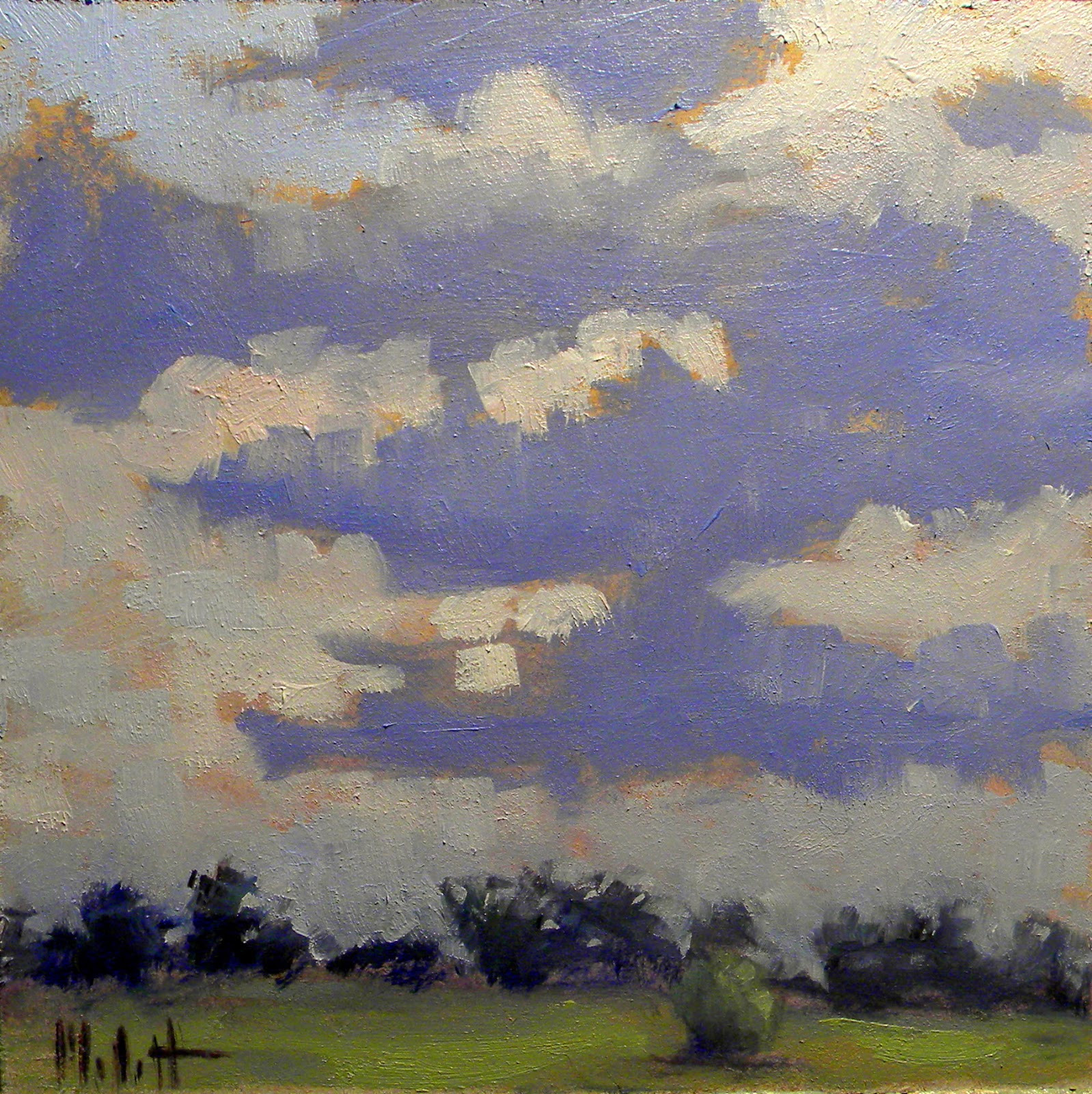 Impressionist Landscape Painting
 Heidi Malott Original Paintings Landscape Original Oil