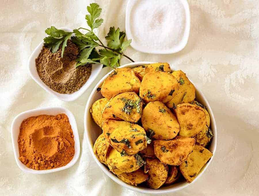 Indian Air Fryer Recipes
 Amchoor Potatoes