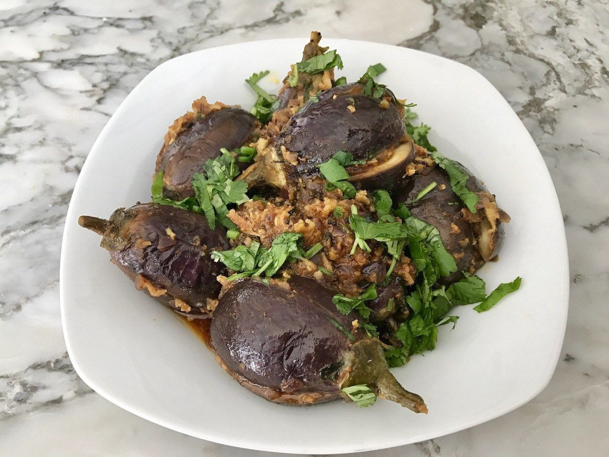 Indian Baby Eggplant Recipes
 Stuffed baby eggplant in Instant pot Recipe