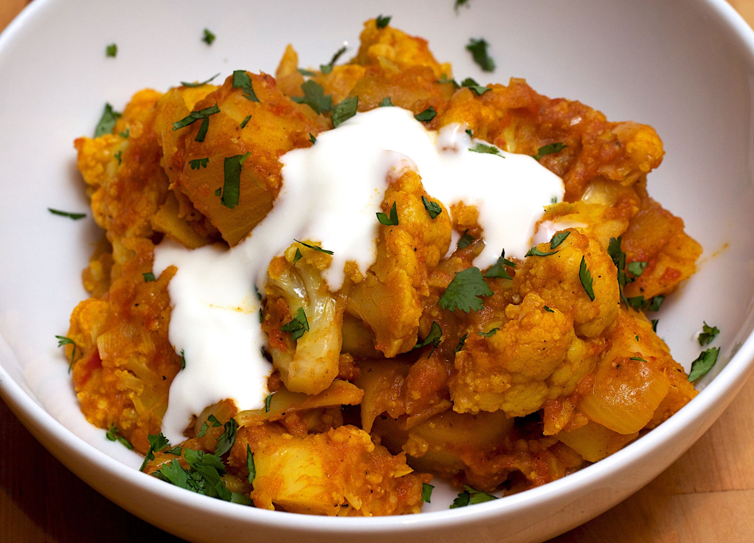 Indian Cauliflower Curry
 Indian Fish And Creamy Curried Cauliflower Recipe — Dishmaps
