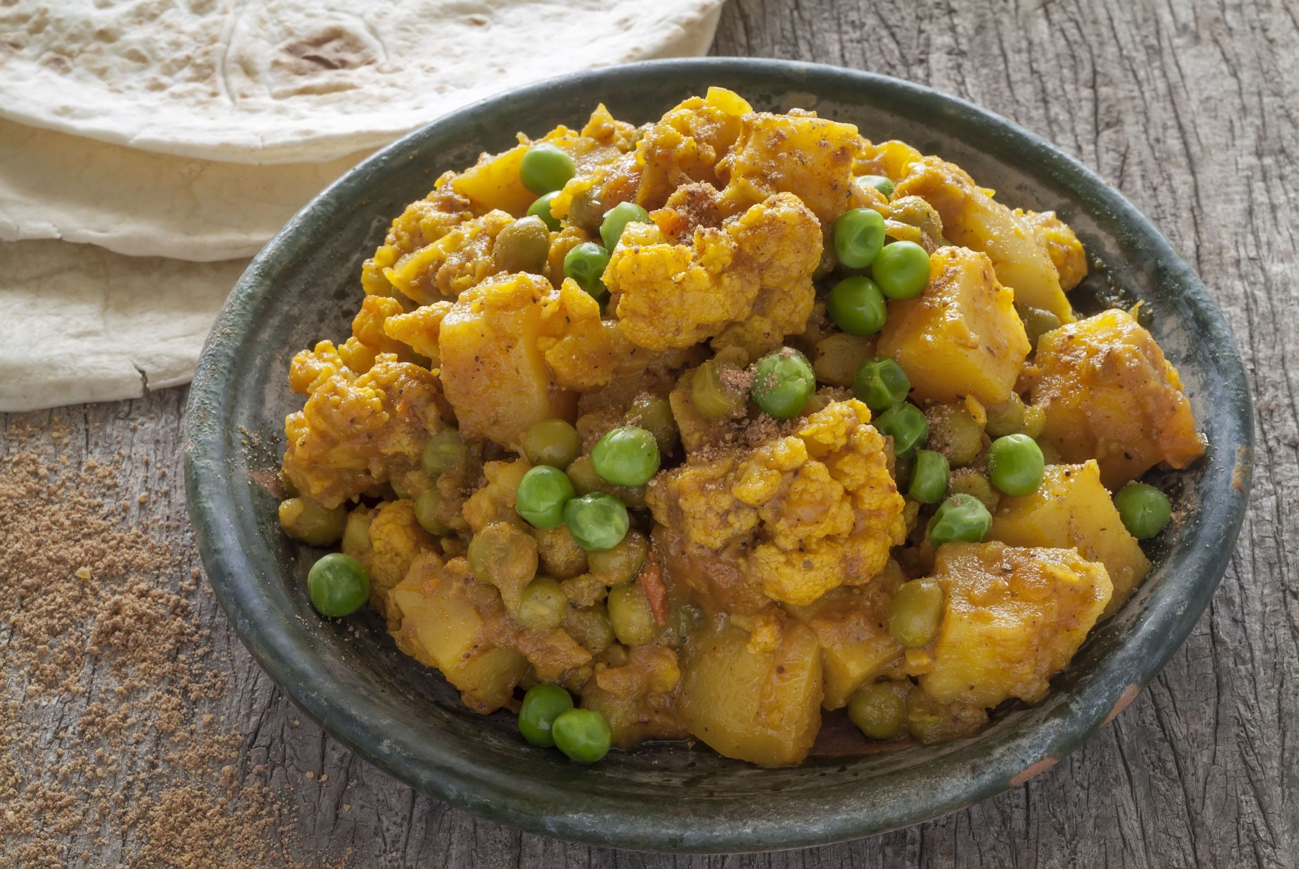 Indian Cauliflower Curry
 Ve arian Indian Cauliflower Curry