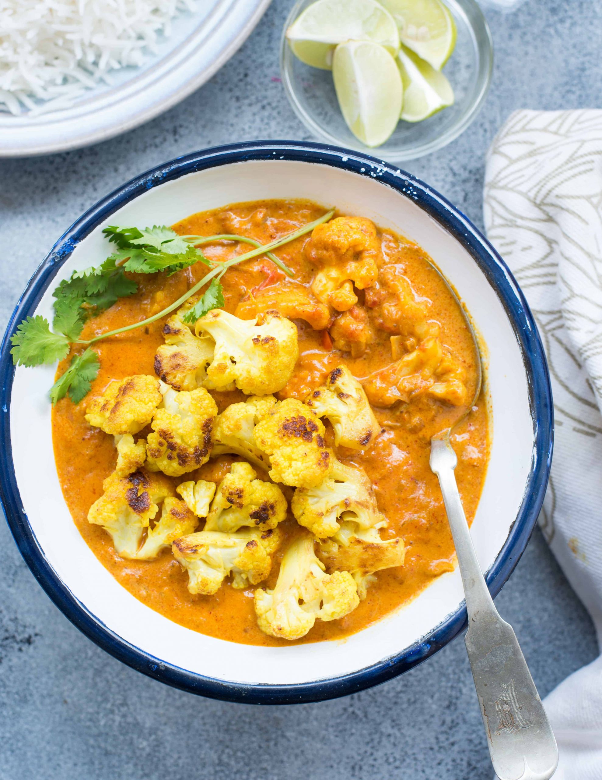 Indian Cauliflower Curry
 CREAMY CAULIFLOWER CURRY WITH COCONUT VEGAN The
