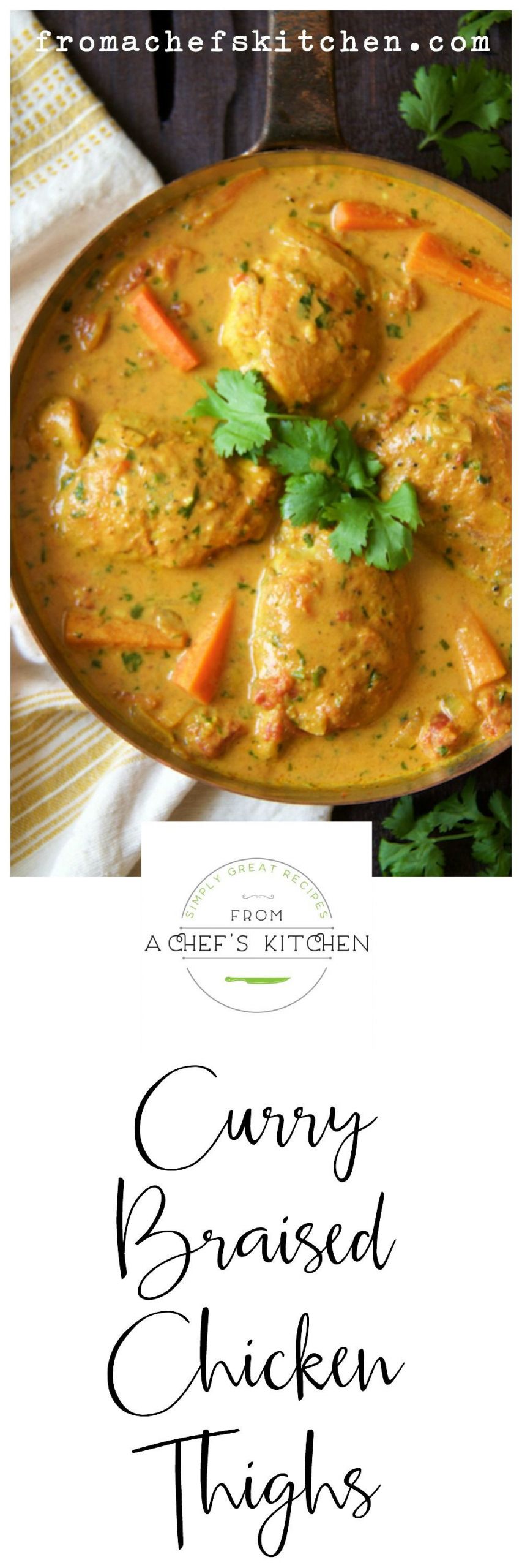Indian Chicken Thighs
 Spice up your night with these Indian inspired Curry