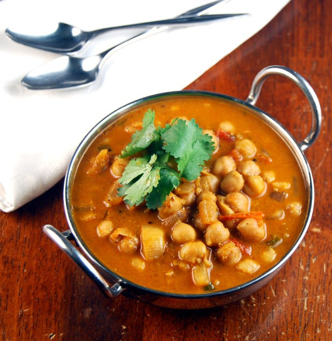 Indian Chickpea Recipes
 South Indian Chickpea Curry Vegan Recipes