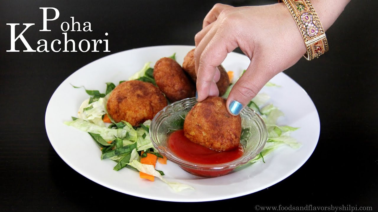 Indian Starter Recipes
 Poha Kachori Recipe Quick Indian Evening Snacks or easy