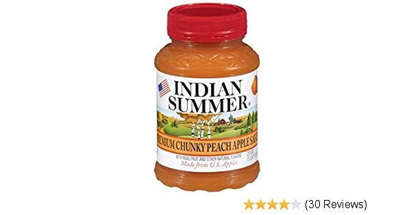 Indian Summer Applesauce
 indian summer natural applesauce 4 5 oz carbs