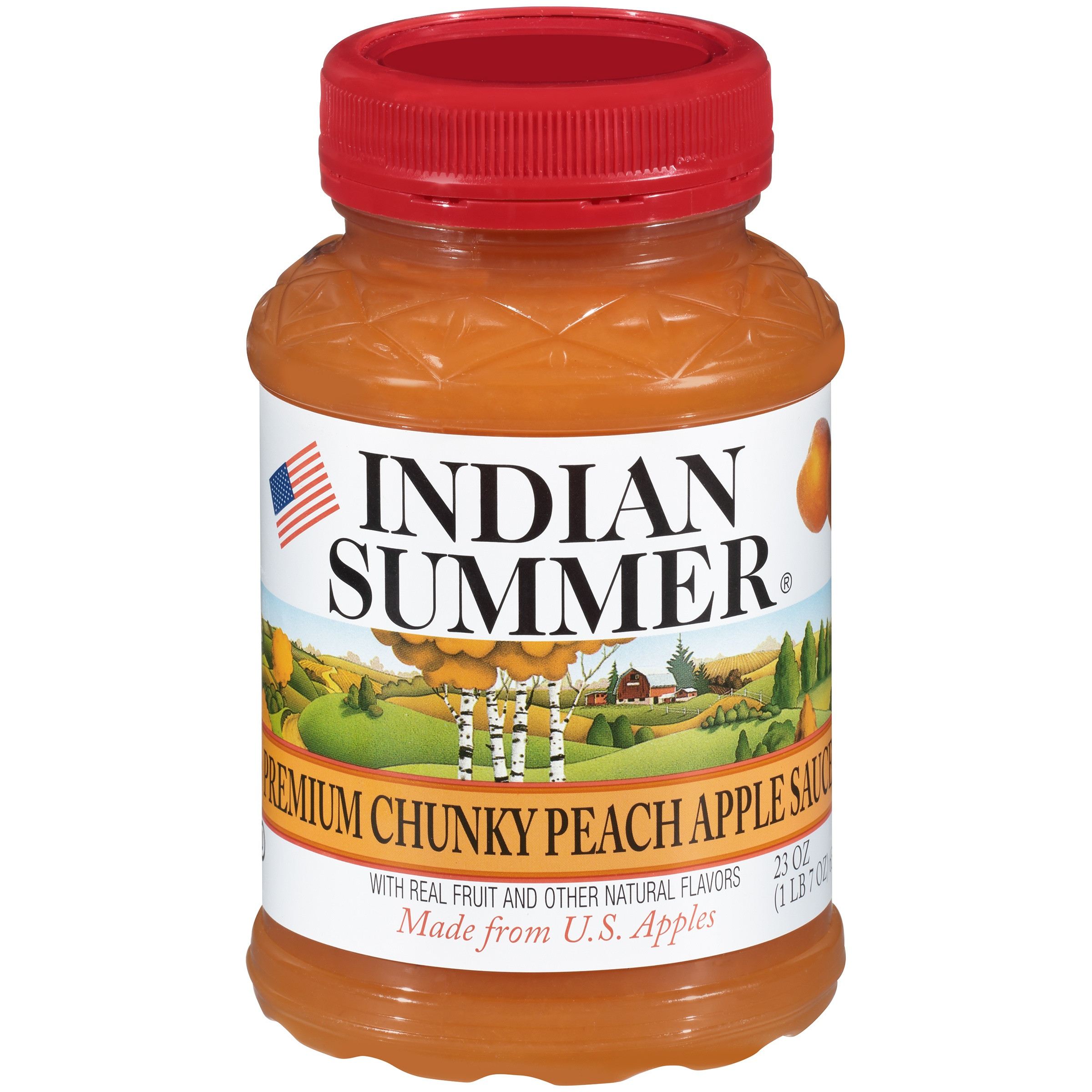 Indian Summer Applesauce
 2 Pack Indian Summer Premium Chunky Peach Apple Sauce