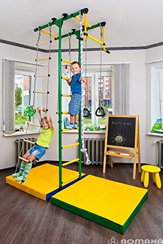 Indoor Gym Equipment For Kids
 Playground Set for Kids For the Floor and Ceiling Indoor