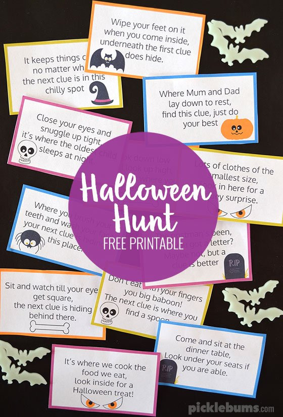 Indoor Halloween Scavenger Hunt Clues
 21 Halloween Games Ideas & Activities Spaceships and