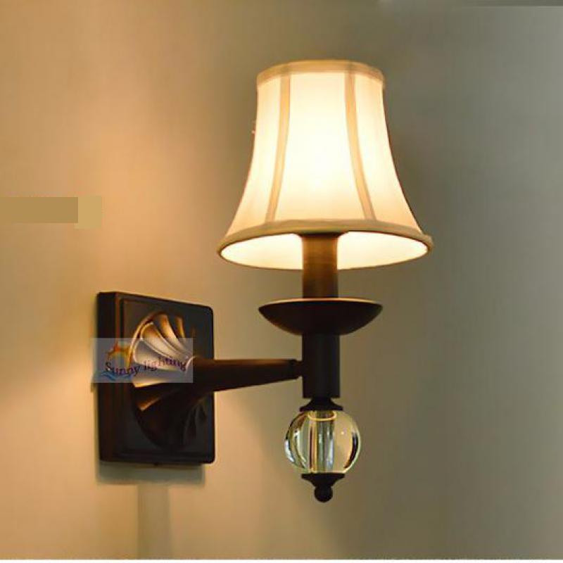 Indoor Lights For Bedroom
 warehouse rustic iron Wall lamps E14 bedroom Garden indoor
