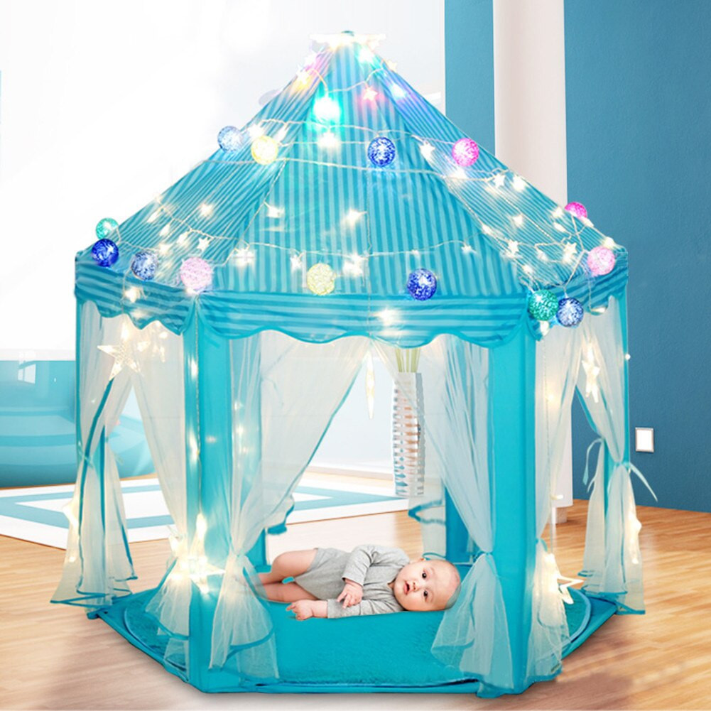 Indoor Play Tent For Kids
 Lovely Girls Princess Castle Tent Playhouse Children Kids