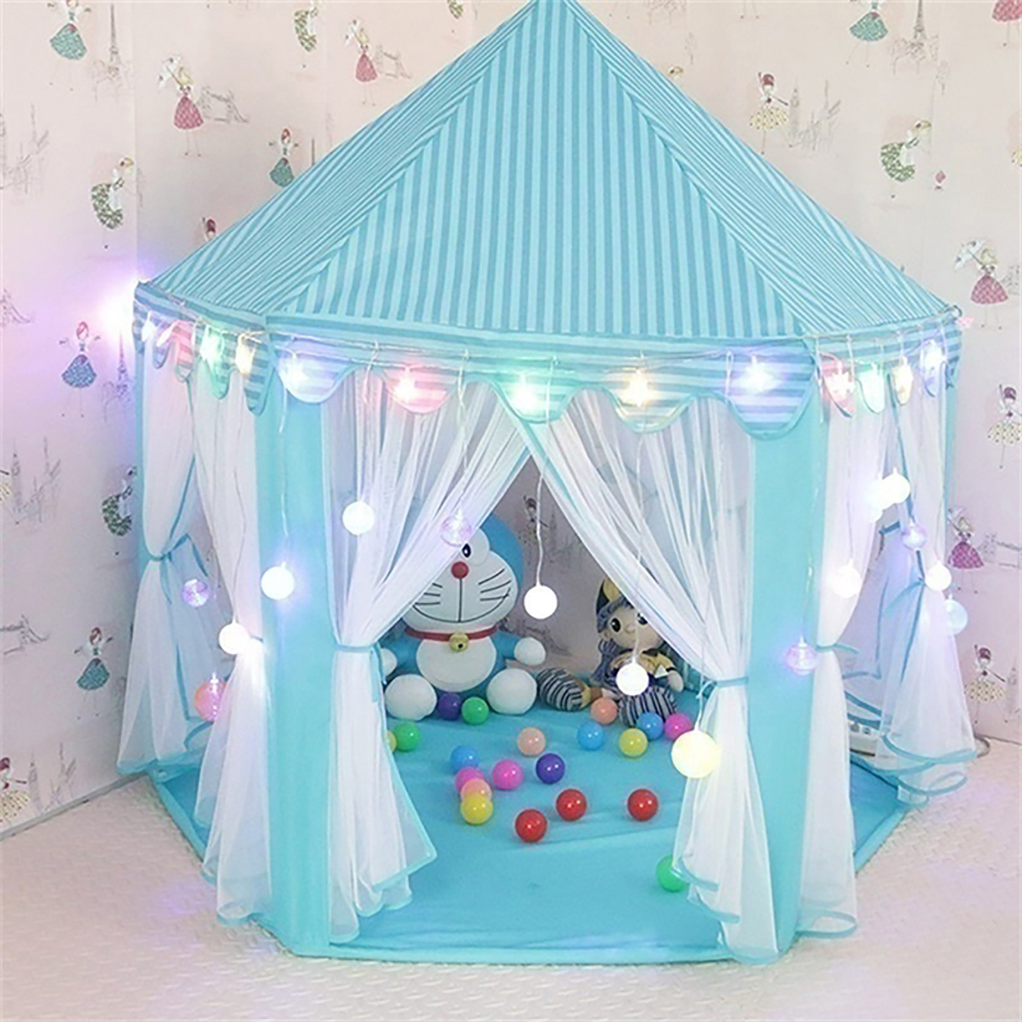 Indoor Play Tent For Kids
 Tents for Girls Outdoor Indoor Portable Folding Princess