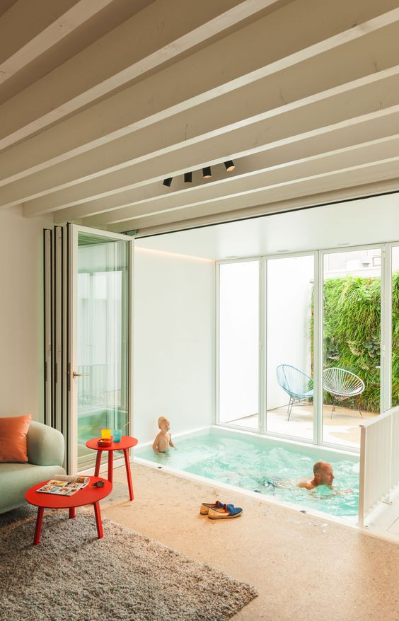 Indoor Pool For Kids
 30 Indoor Swimming Pools That Will Make You Envy DigsDigs