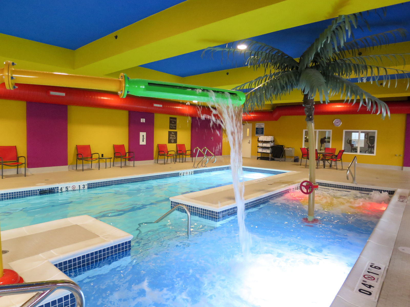 Indoor Pool For Kids
 Regina Hotel with Water Slide and Indoor Pool fort