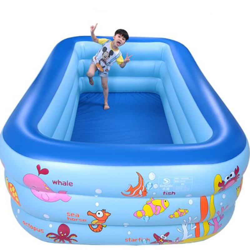 Indoor Pool For Kids
 Aliexpress Buy 250cm rectangle 3 ring Kids