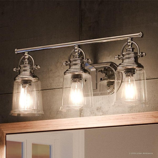 Industrial Bathroom Lighting
 Shop Luxury Industrial Bathroom Vanity Light 9 5"H x 23"W