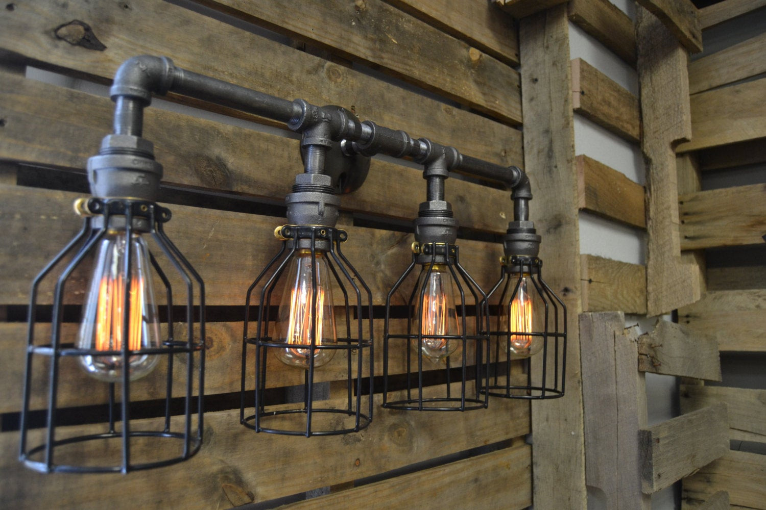 Industrial Bathroom Lighting
 Vanity Light Edison Light Bathroom Lighing Industrial