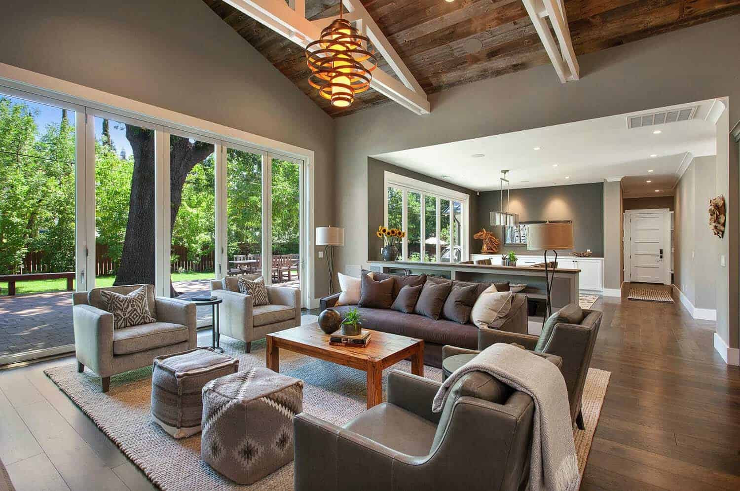 21 Superb Industrial Farmhouse Living Room - Home, Family, Style and ...