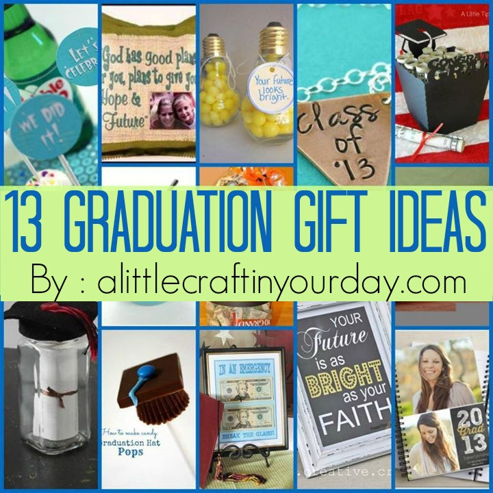 Inexpensive Graduation Gift Ideas
 13 Graduation ideas A Little Craft In Your Day