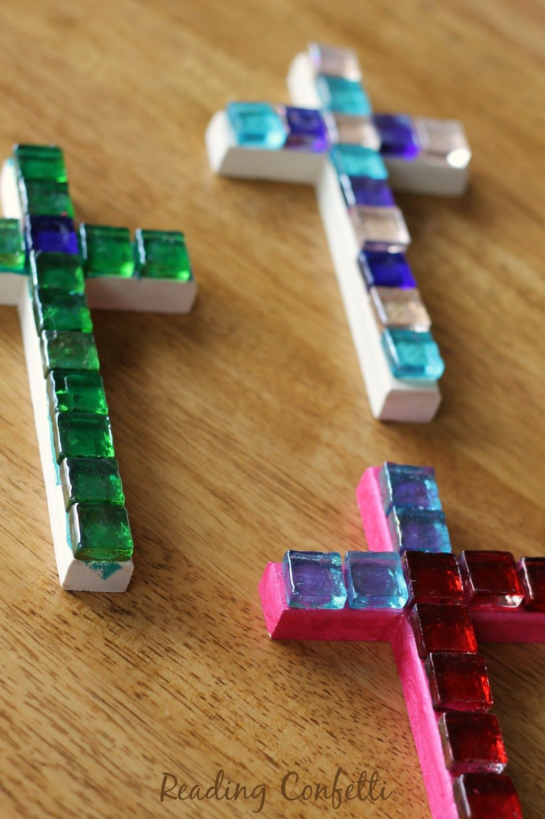 Inexpensive Mother'S Day Gift Ideas For Church
 Easy and inexpensive mosaic crosses kids can make to give