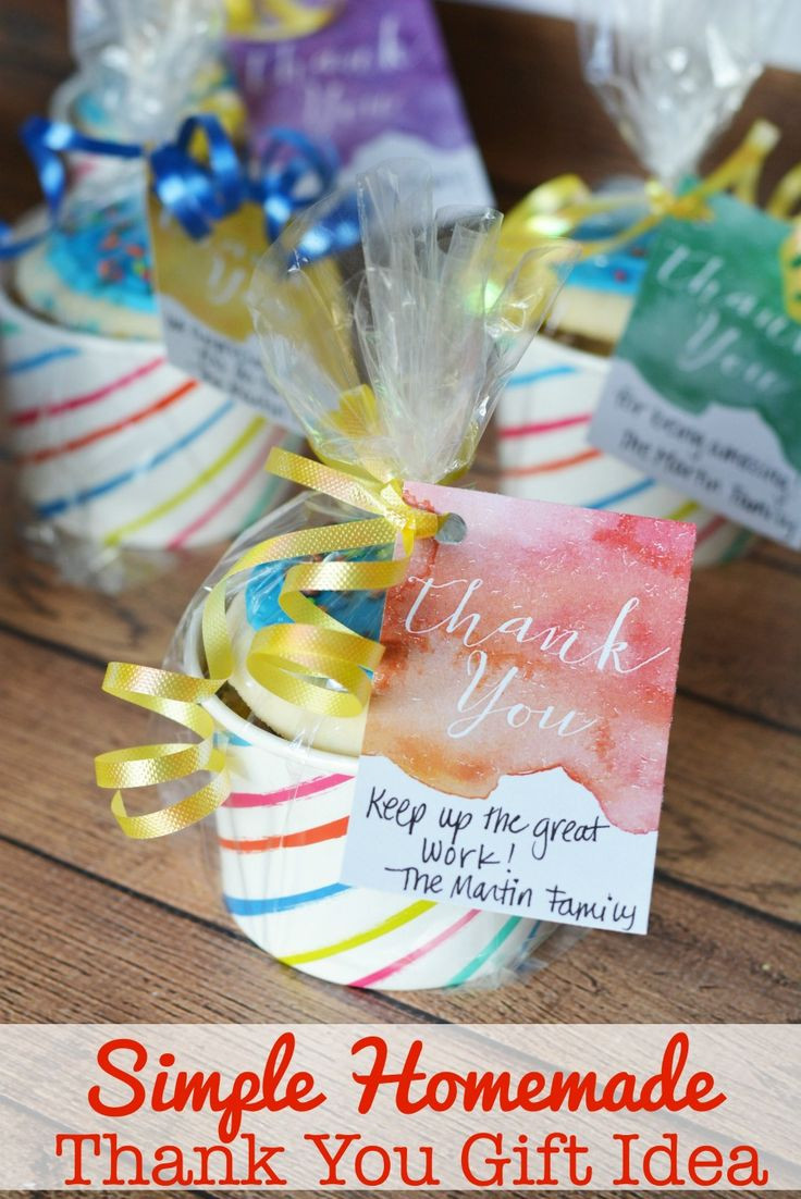 Inexpensive Thank You Gift Ideas
 Simple Homemade Thank You Gift Idea Free Printable