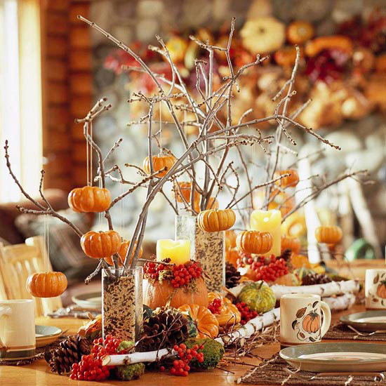 Inexpensive Thanksgiving Table Decorations
 Ideas for Easy Inexpensive & Crafty Table Decorations for