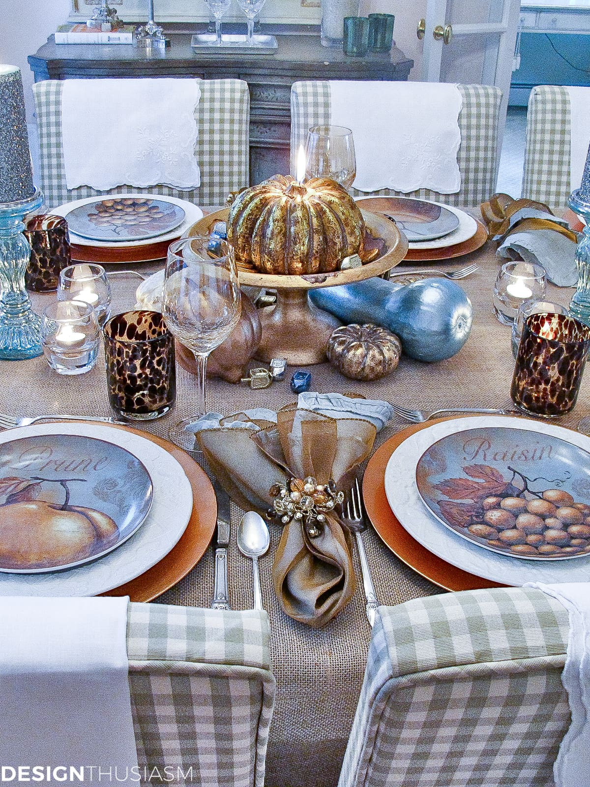 Inexpensive Thanksgiving Table Decorations
 Gourd Crafts Elegant Inexpensive Thanksgiving Table
