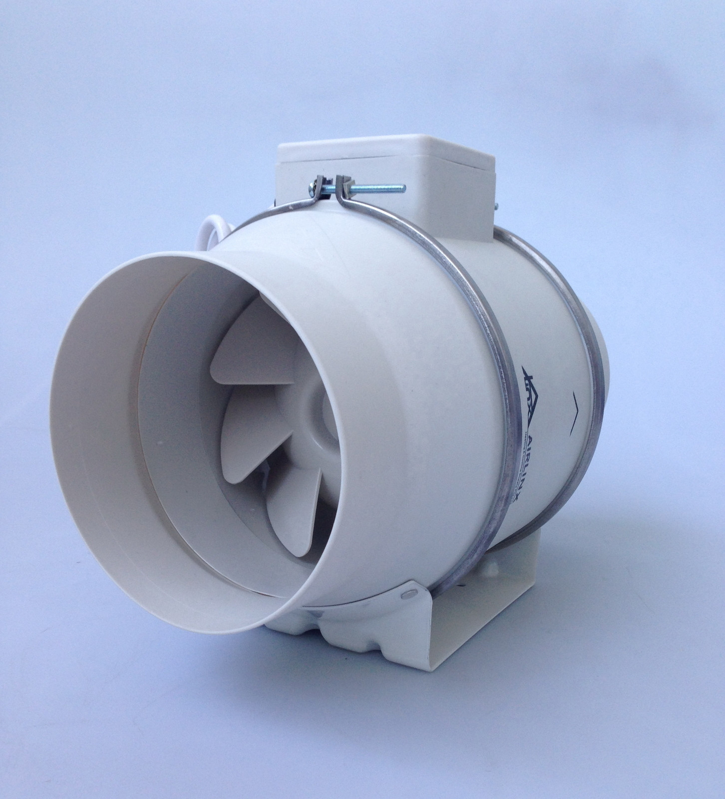 Inline Bathroom Exhaust Fan
 200mm 8 Turbo Fan 2 Speed Inline Fan Industrial Supply