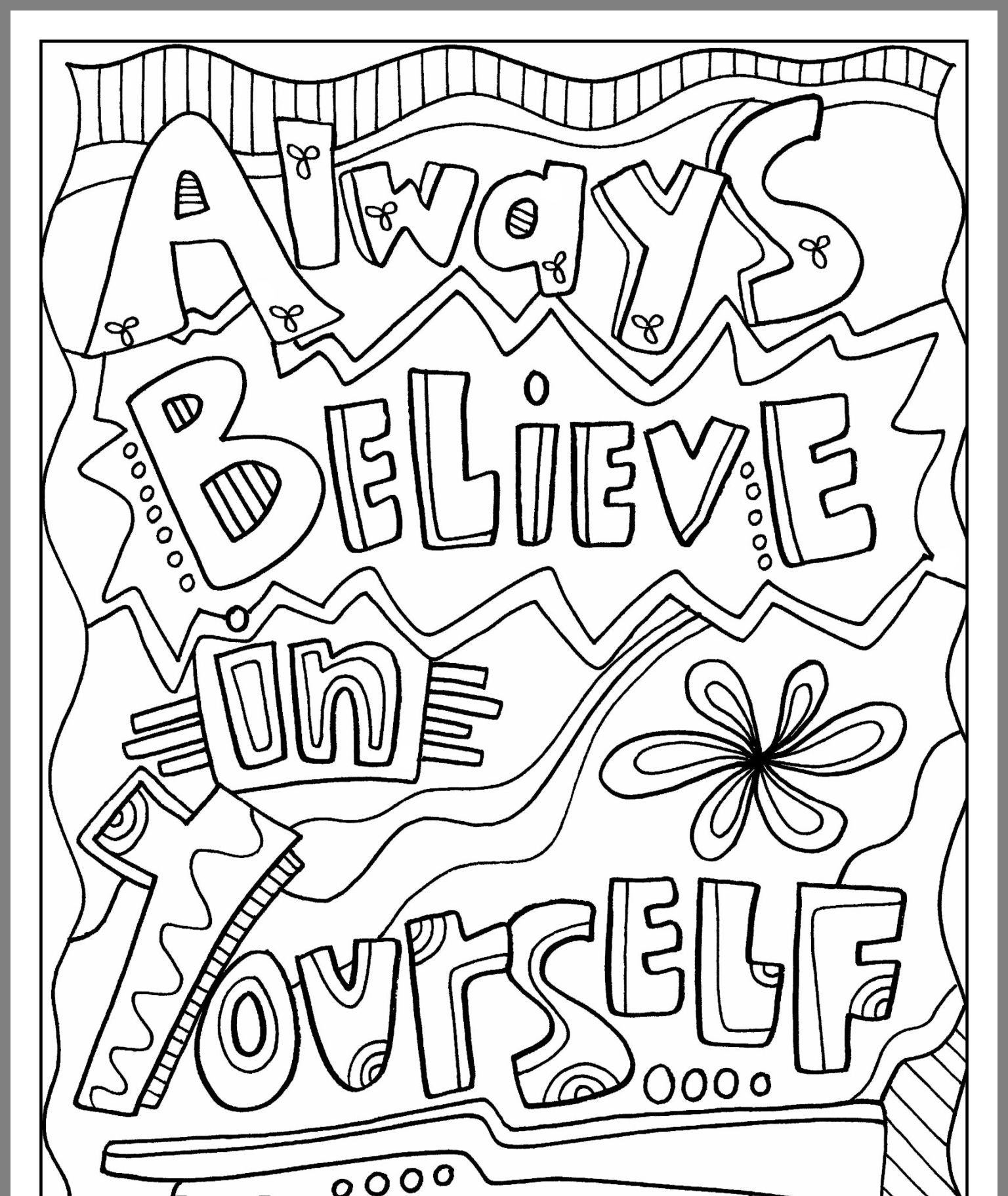 Inspirational Coloring Pages For Kids
 Pin by Lisa on Printables