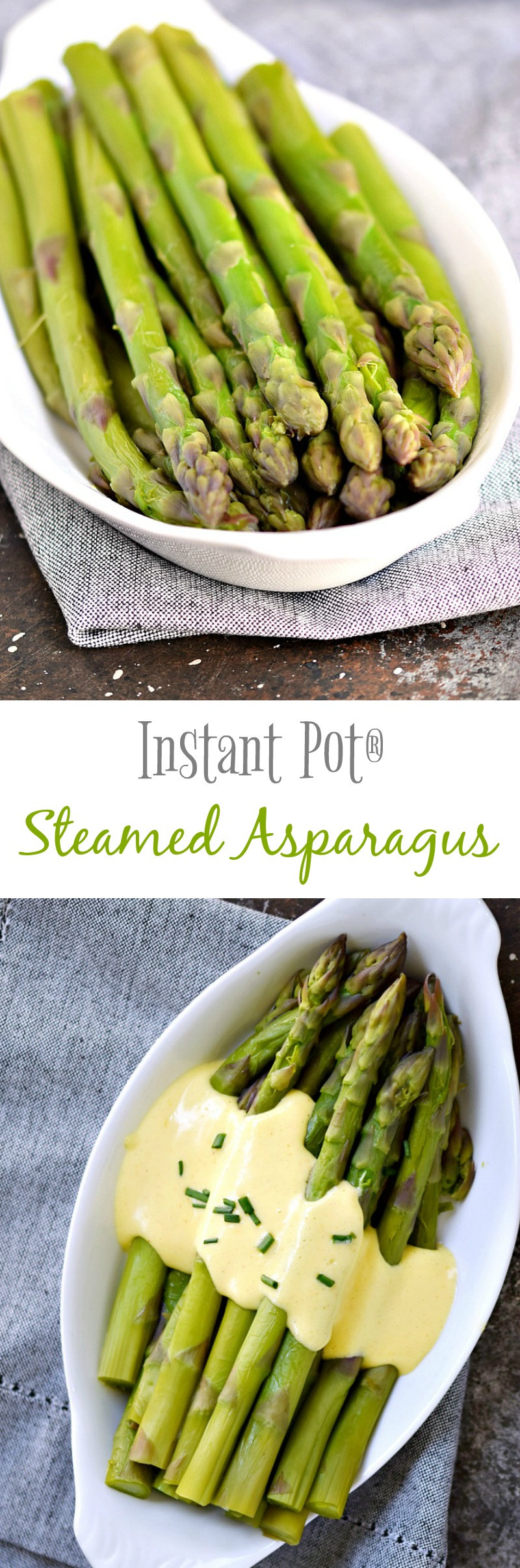 Instant Pot Asparagus
 Instant Pot Steamed Asparagus Cooking With Curls