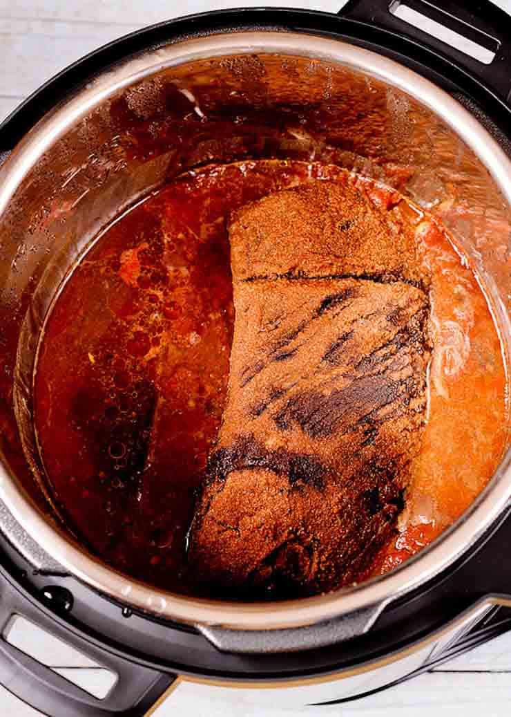 Instant Pot Beef Brisket
 Instant Pot Brisket in BBQ Sauce What s In The Pan