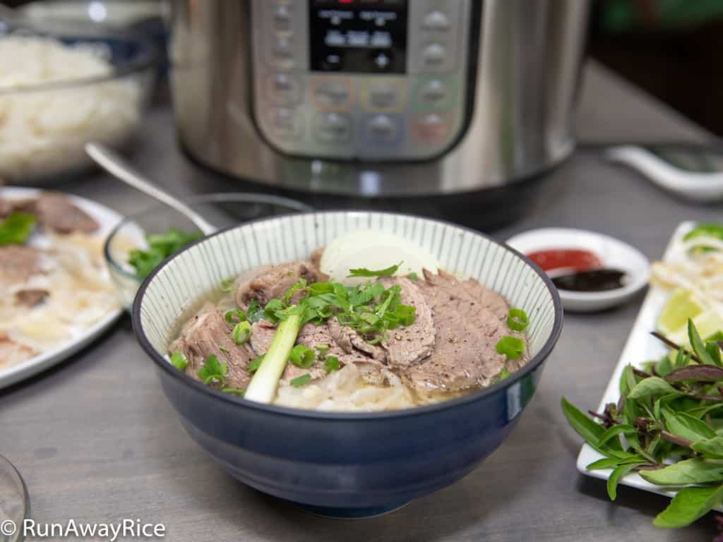 Instant Pot Beef Pho Soup
 Instant Pot Beef Pho Vietnamese Beef Noodle Soup Pho Bo