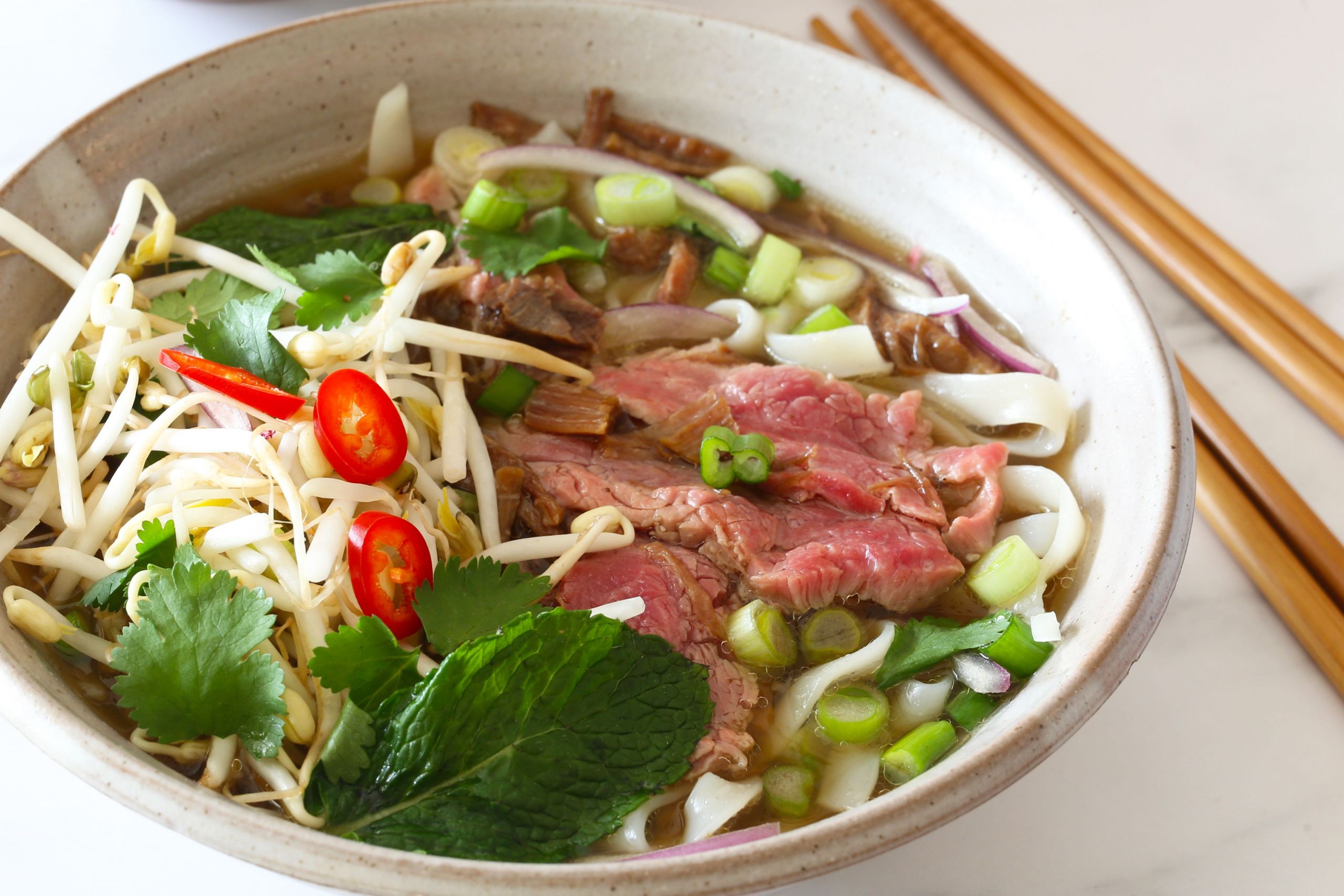 Instant Pot Beef Pho Soup
 47 Soup and Chowder Recipes