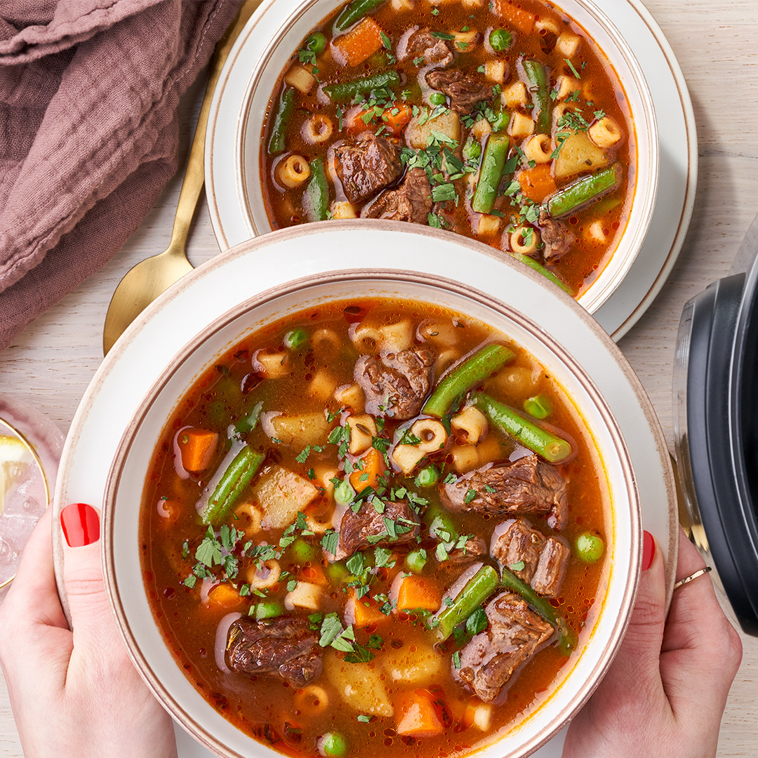 Instant Pot Beef Soup Recipes
 Instant Pot Ve able Beef Soup recipe