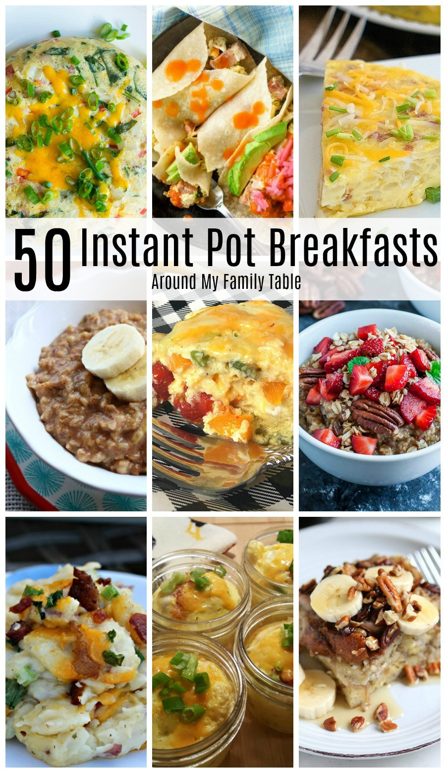Instant Pot Brunch Recipes
 Instant Pot Breakfast Recipes Around My Family Table