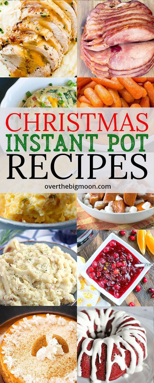 Instant Pot Holiday Recipes
 CHRISTMAS INSTANT POT RECIPES