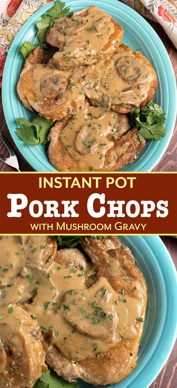 mushroom pork chops instant pot