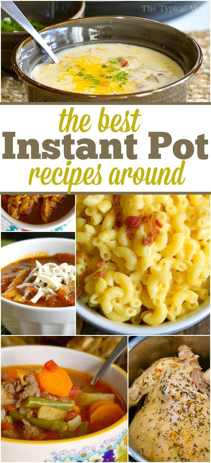 Instant Pot Quick Recipes
 Easy Instant Pot Recipes · The Typical Mom