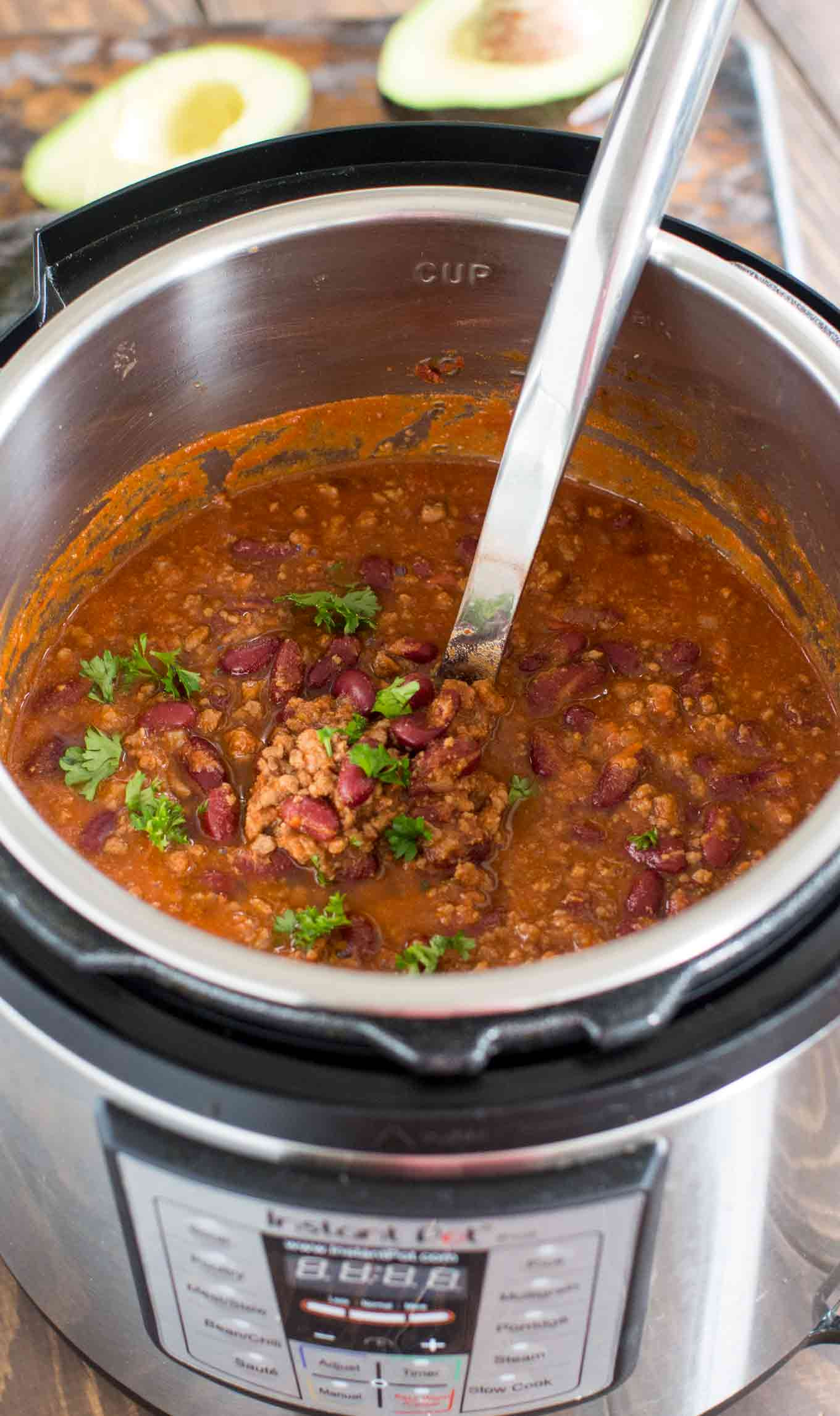 Instant Pot Recipes Chili
 Best Instant Pot Chili [VIDEO] Sweet and Savory Meals