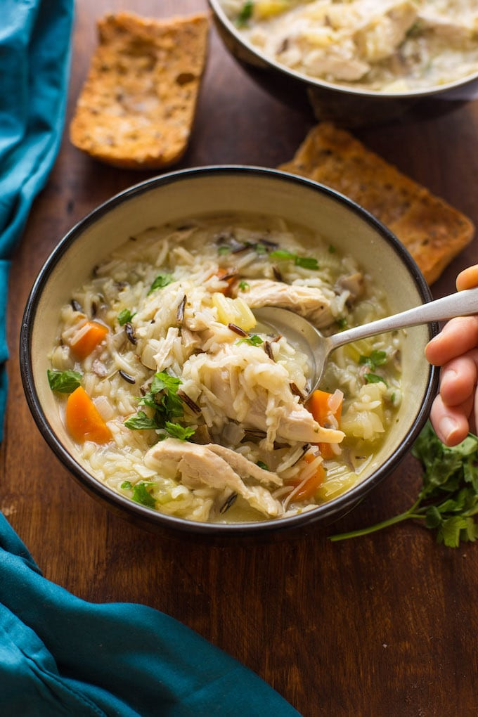 Instant Pot Wild Rice Soup
 Instant Pot Chicken and Wild Rice Soup A Saucy Kitchen