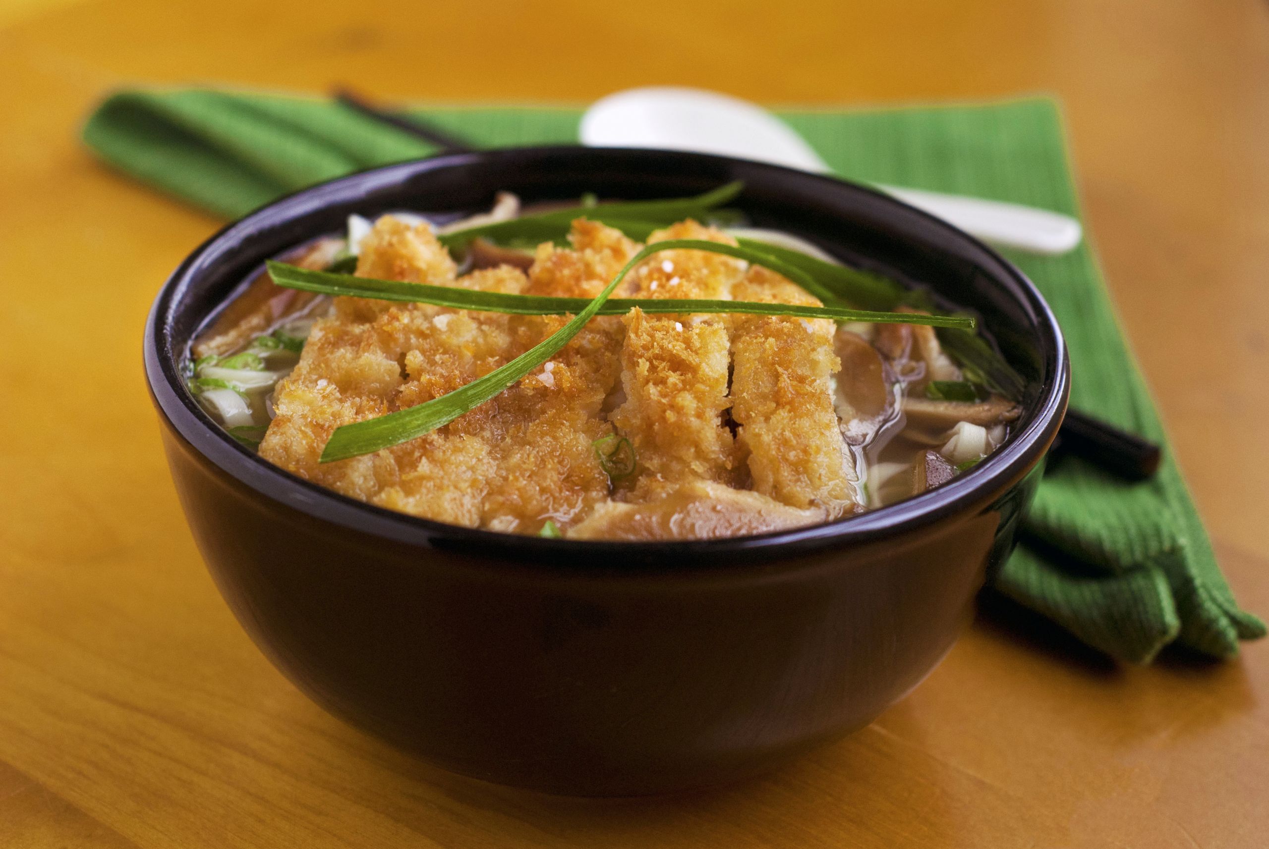 Instant Udon Noodles
 Katsu Chicken Udon and Instant Noodles at the Asian