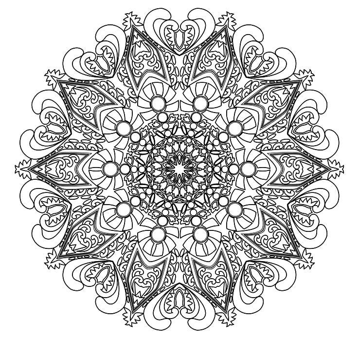 Intricate Coloring Pages For Kids
 Intricate coloring pages