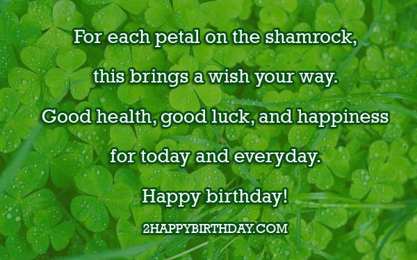 Irish Birthday Wishes
 Irish Birthday Wishes & Blessing 2HappyBirthday