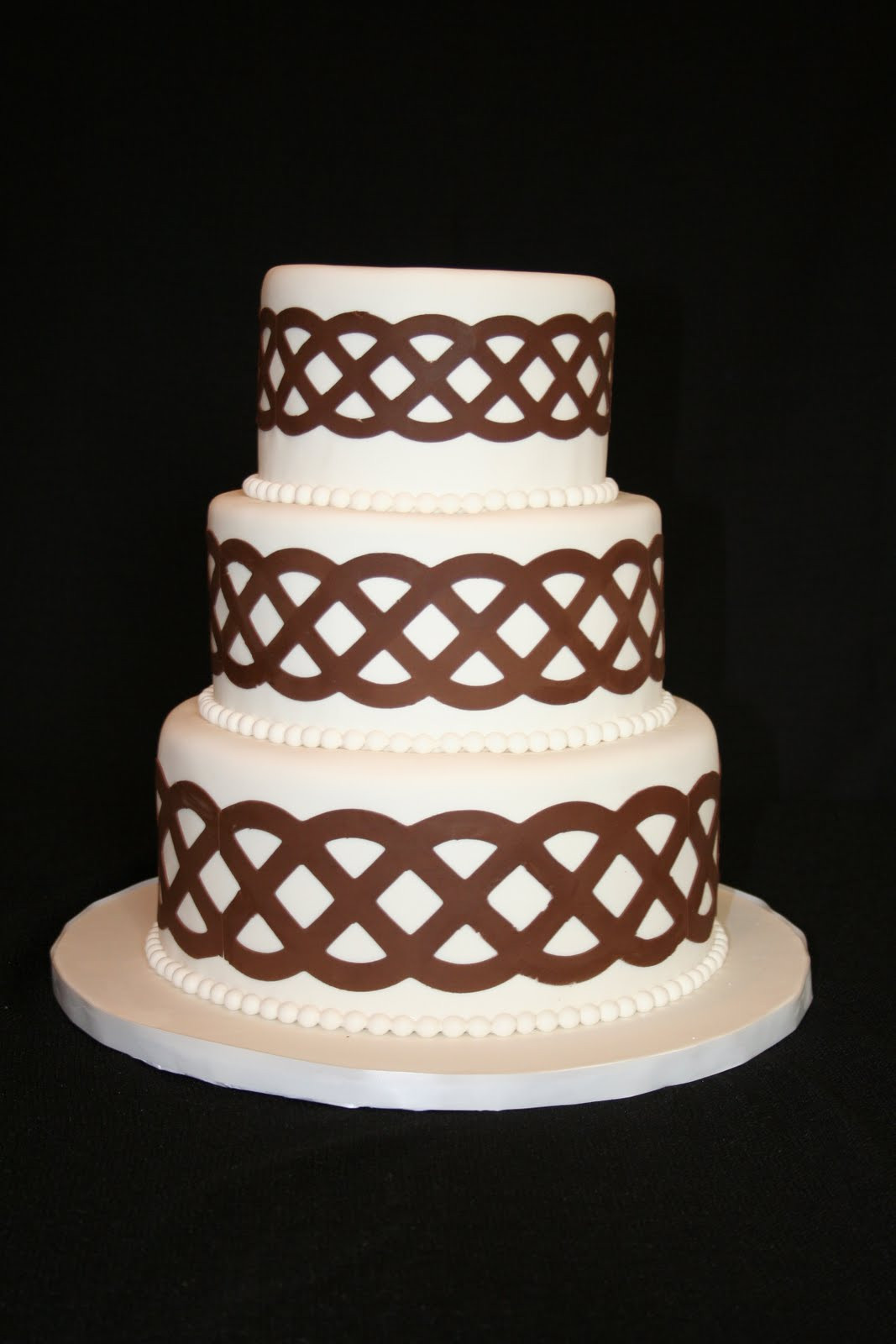 Irish Wedding Cakes
 Sweet Grace Cake Designs Celtic Knot Wedding Cake